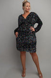 Esmeray Velvet Sequins Dress-PLUS SIZE