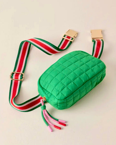 Shiraleah Quilted Nylon Belt Bag