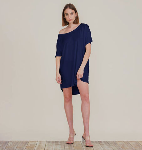 RolyPoly Loose Navy Mini Tshirt Dress Tunic