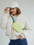 Shiraleah Quilted Nylon Belt Bag