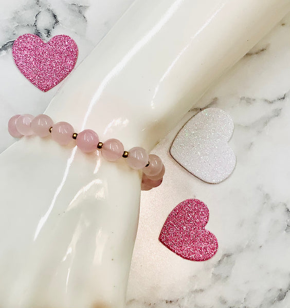 Priya Rose Quartz Bracelet #4