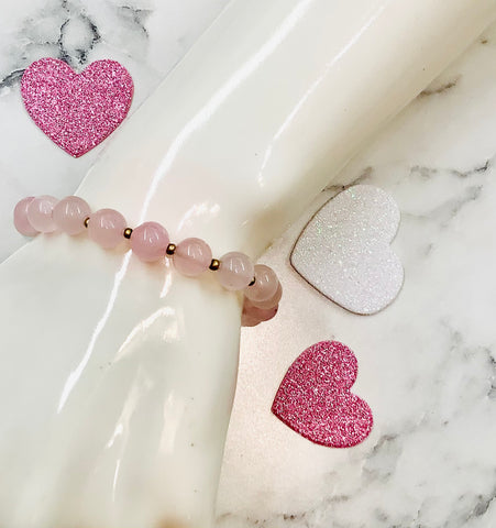 Priya Rose Quartz Bracelet #4