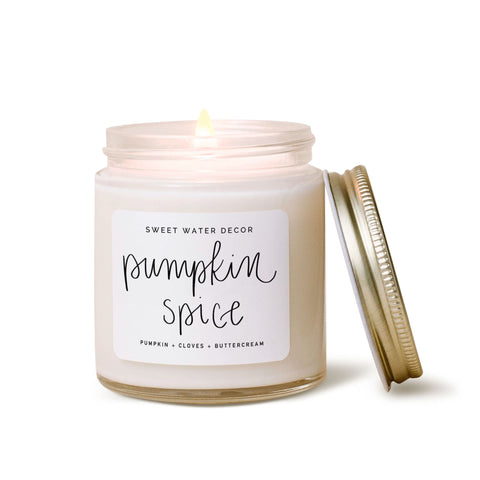 Sweet Water Decor Pumpkin Spice Candle