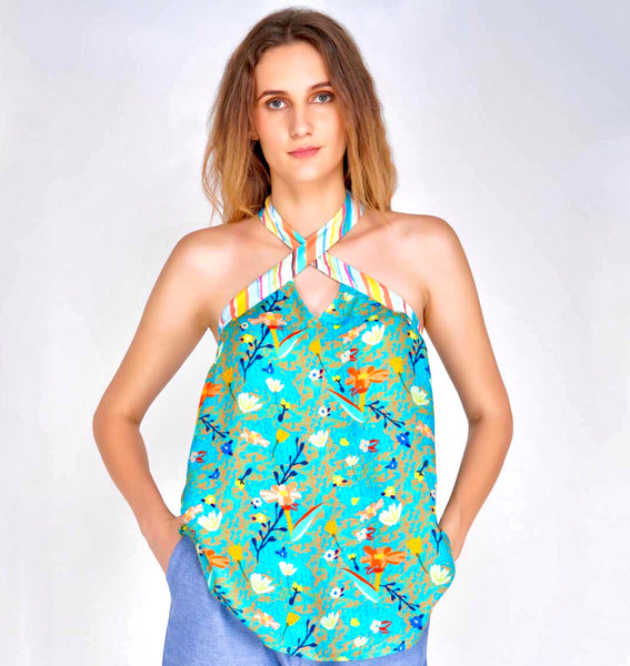 Benares Eva Halter Top