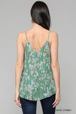 Blu Heaven Floral Criss Cross Cami