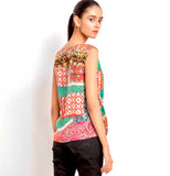 Benares Pastiche Sleeveless Top