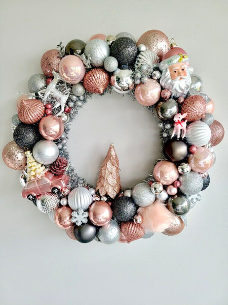 Shiny Things Ornament Wreath #7