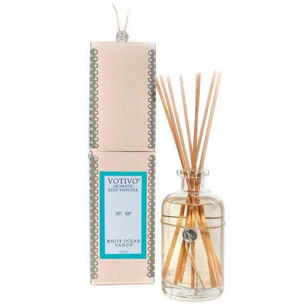 Votivo Aromatic Reed Diffuser White Ocean Sands